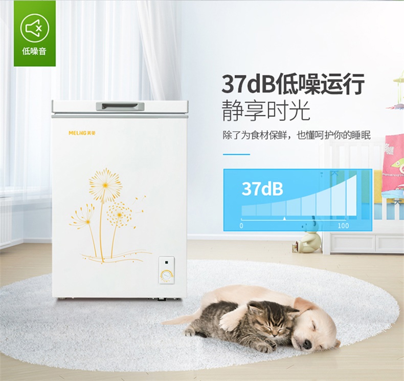 Tủ đông MeiLing / Meiling BC / BD-98DT Tủ đông nhỏ Mini - Tủ đông tủ đông sanaky 600 lít