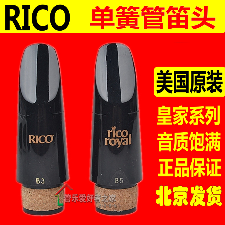 USA Rico clarinet flute B3 B5 black tube flute head fake one penalty ten