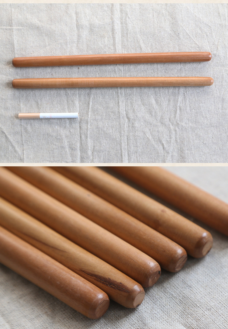 Hạc đen nhạc cụ Jujube lõi nhà thờ búa trống dùi trống nhỏ Thanh trống 29 cm - Phụ kiện nhạc cụ capo guitar classic
