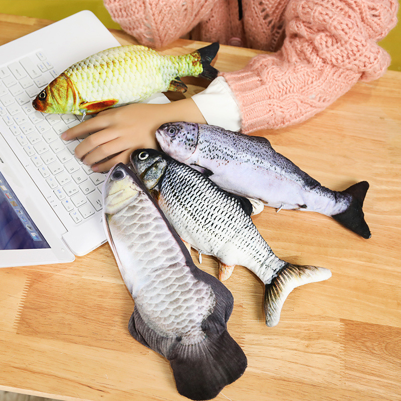 Rocking Fish Will Run Beating Emulation Toy Swimming Boy Girl Electric Baby Nets Red Children Shake the same money