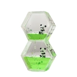 Милая панда, декомпрессионная утечка масла, песочные часы, креативные украшения, эмоциональная стабильность, настольный таймер падения масла, подарок на детский день