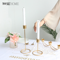 Eurostyle Candle Holders Pendulum Nordic Romantic Candlelight Dinner Props Dining Room Table Wax Candle Holders Wedding Decorations Furnishing