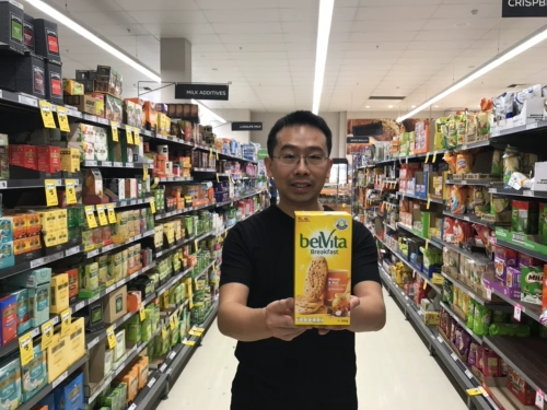 Австралийская прямая почтовая почта Belvita завтрак все -теплый сырой волокно овсяной питание питание 300G