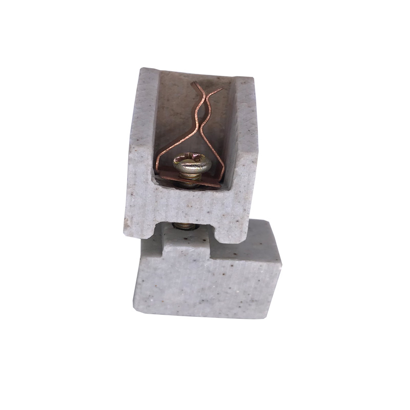 Halogen tungsten lamp lamp foot Iodine tungsten lamp accessories Porcelain roast duck furnace lamp Sun lamp stand Lamp foot accessories Sun lamp copper lamp foot