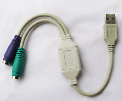 Desktop computer sliding mouse keyboard USB transfer PS2 turn USB conversion line keymouse share first-line 10%-2 switching lines