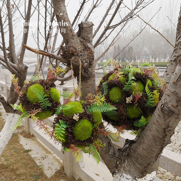Hand - made foam cockpit decoration of the window wedding decoration of the window