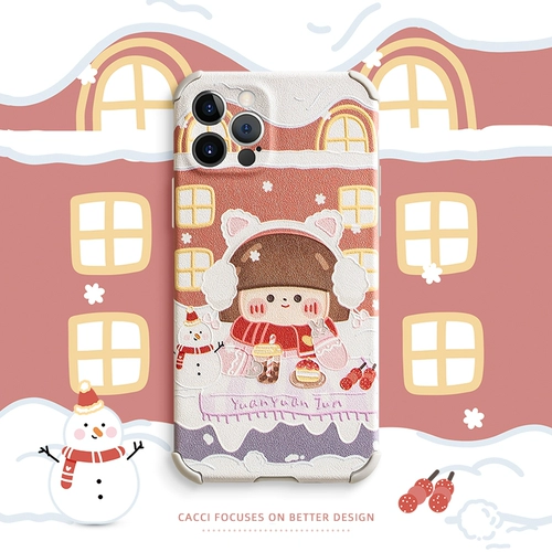 Apple, iPhone 11, милый силиконовый чехол для телефона, iphone, 8plus, 12promax, популярно в интернете, защита при падении