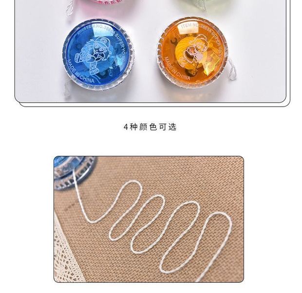 Đồ chơi flash sáng tạo Trẻ em Yo-Yo dạ quang cậu bé yo-yo sáng chói Yo-Yo câu đố dạ quang dạ quang đồ chơi bé trai