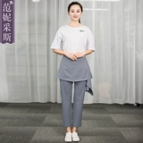 Модный эластичный фартук, юбка, штаны, хлопковая футболка, коллекция 2022