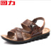 Kéo lại giày nam Giày thủy triều mùa hè Giày da nam Dép nam và dép nam Giày đi biển boot nam Sandal
