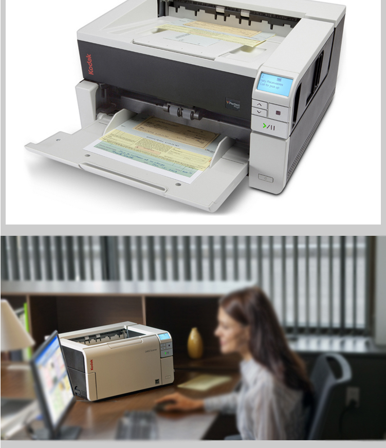[SF] Máy quét giấy tự động hai mặt tốc độ cao KUDA i3400, máy quét A3 giảng dạy xử lý dữ liệu chuyên dụng 90 trang mỗi phút 180 khuôn mặt phát hiện siêu âm nhận dạng OCR - Máy quét