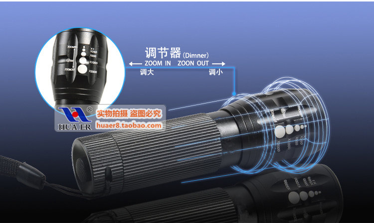 Eclairage pour vélo XP008 - phare - Ref 2399678 Image 4