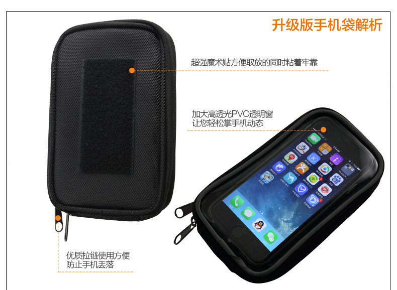 Sacoche pour vélo mixte YONGRUIH - Ref 2212897 Image 42