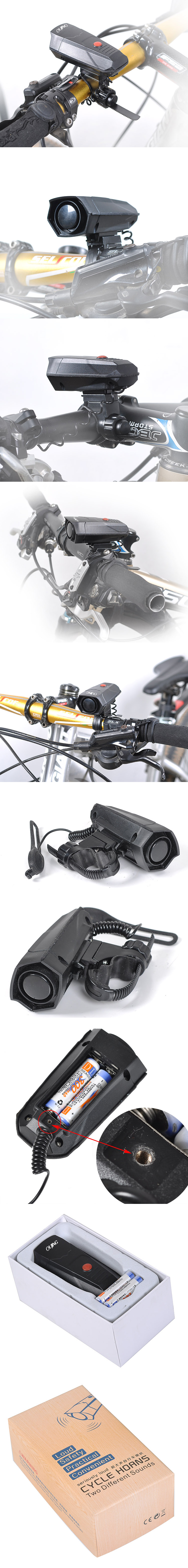 Avertisseur de vélo klaxon électrique OUJING - Ref 1459699 Image 23