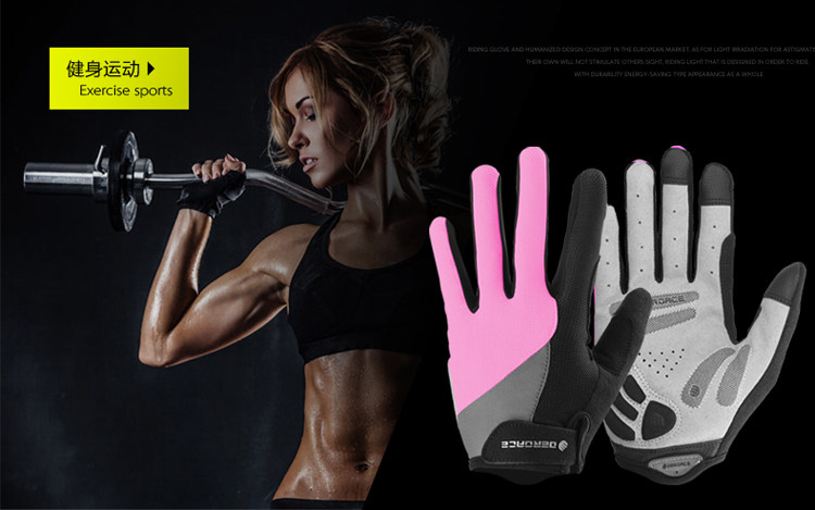 Gants pour vélo mixte DEROACE - Ref 2240287 Image 26