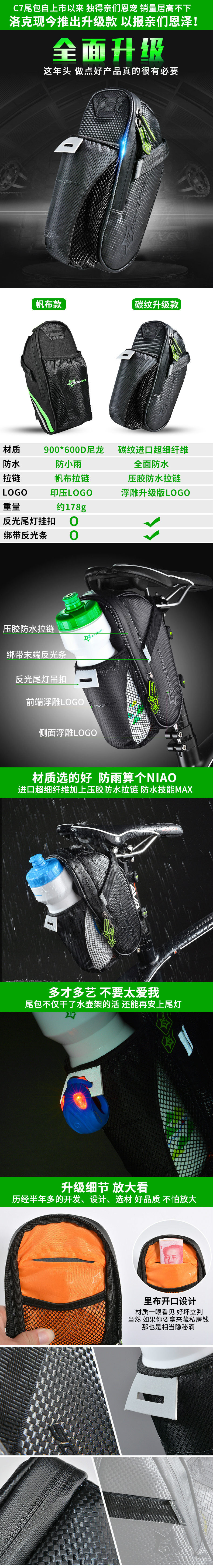 Sacoche pour vélo mixte ROCKBROS - Ref 2223180 Image 10