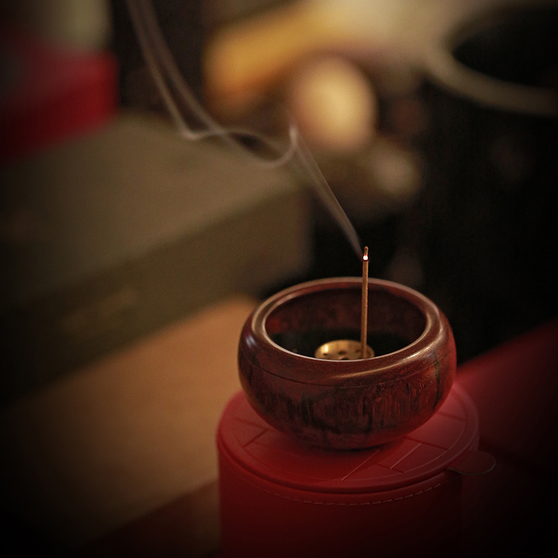 Vegan Wire Incense Burner Indian Small Leaf Purple Sandalwood Xuan Wood Xuan Oven Red banksters Incense Stick incense Incense Stove accessories 0871