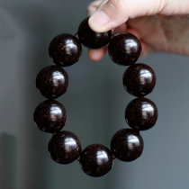 Indian leaflet Rosewood hand string inheritance grade Venus package pulp single circle men and women bracelet Rosary Buddha beads a 25mm