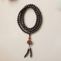 Indian leaflet Rosewood hand string inheritance level Venus multi-circle womens 108 pieces bracelet rosary male Buddha beads a 7mm