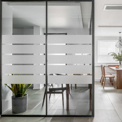 办公室玻璃门防撞条腰线贴纸