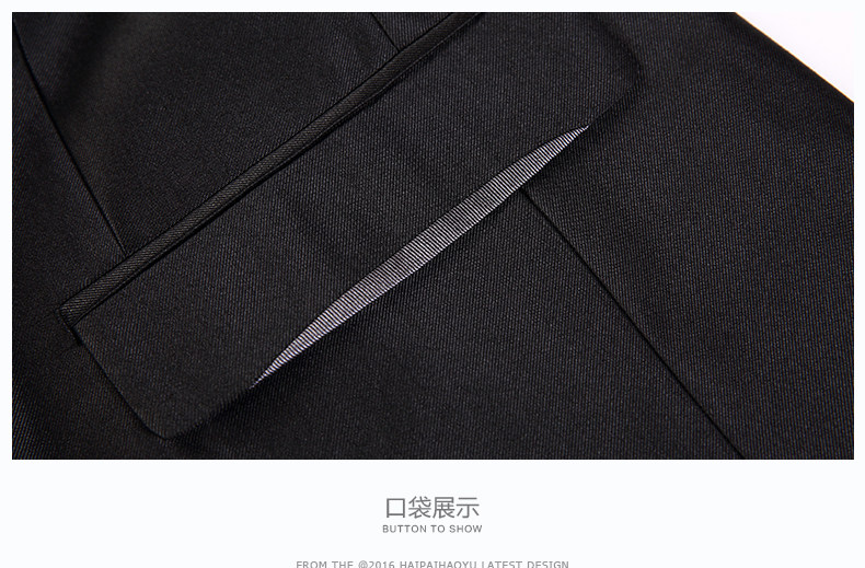 Costume homme HAIPAI HAOYU 100% Polyester pour printemps - Ref 1549828 Image 22