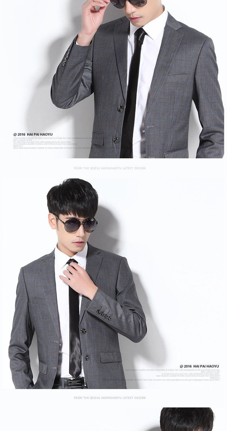 Costume homme HAIPAI HAOYU 100% Polyester pour printemps - Ref 1549809 Image 13