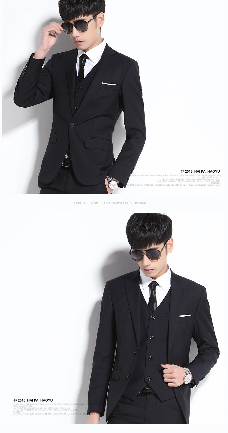 Costume homme HAIPAI HAOYU 100% Polyester pour printemps - Ref 1549833 Image 20