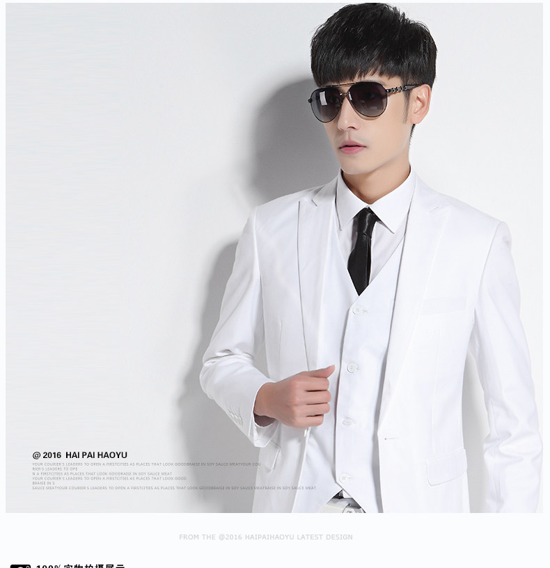 Costume homme HAIPAI HAOYU 100% Polyester pour printemps - Ref 1549801 Image 19