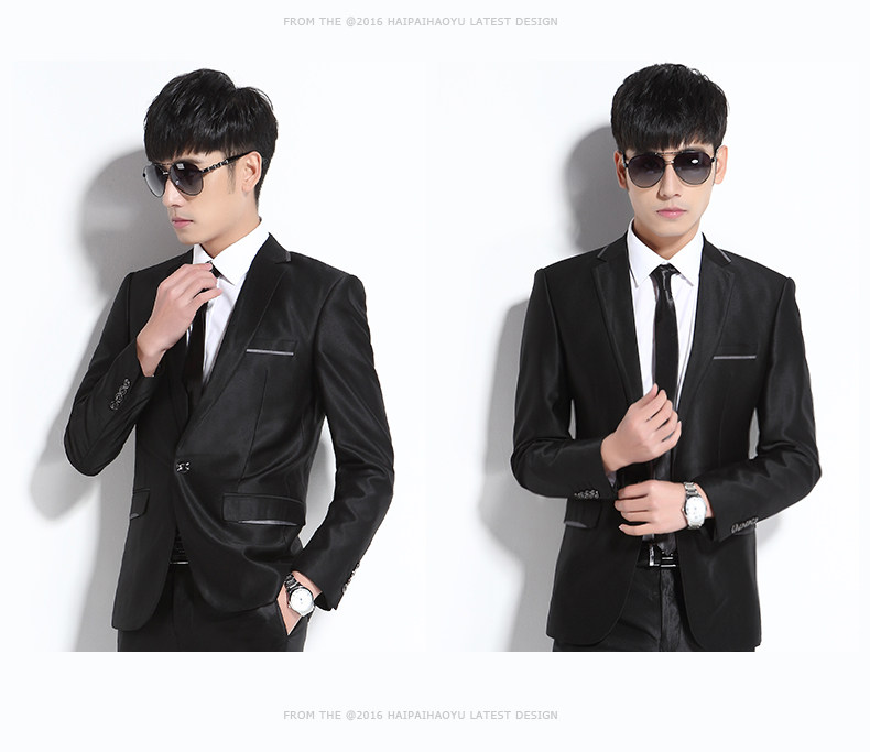 Costume homme HAIPAI HAOYU 100% Polyester pour printemps - Ref 1549828 Image 17