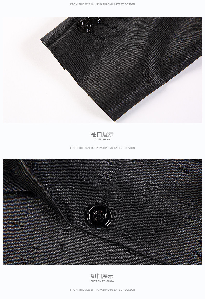 Costume homme HAIPAI HAOYU 100% Polyester pour printemps - Ref 1549845 Image 15