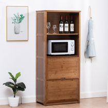 Kitchen Locker with door containing cabinet Kitchen Cabinet Dining Side Cabinet Narrow high cabinet microwave oven Oven Cabinet narrow