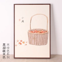 Черный ореховый деревянный цвет