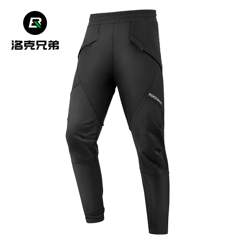 Lok Brothers Grip Suede Riding Pants Warm Sport Long Pants Windproof Casual Fitness Running Men And Women Outdoor Autumn winter