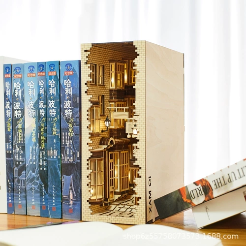 Книжная полка, трехмерный конструктор, Гарри Поттер, креативный подарок
