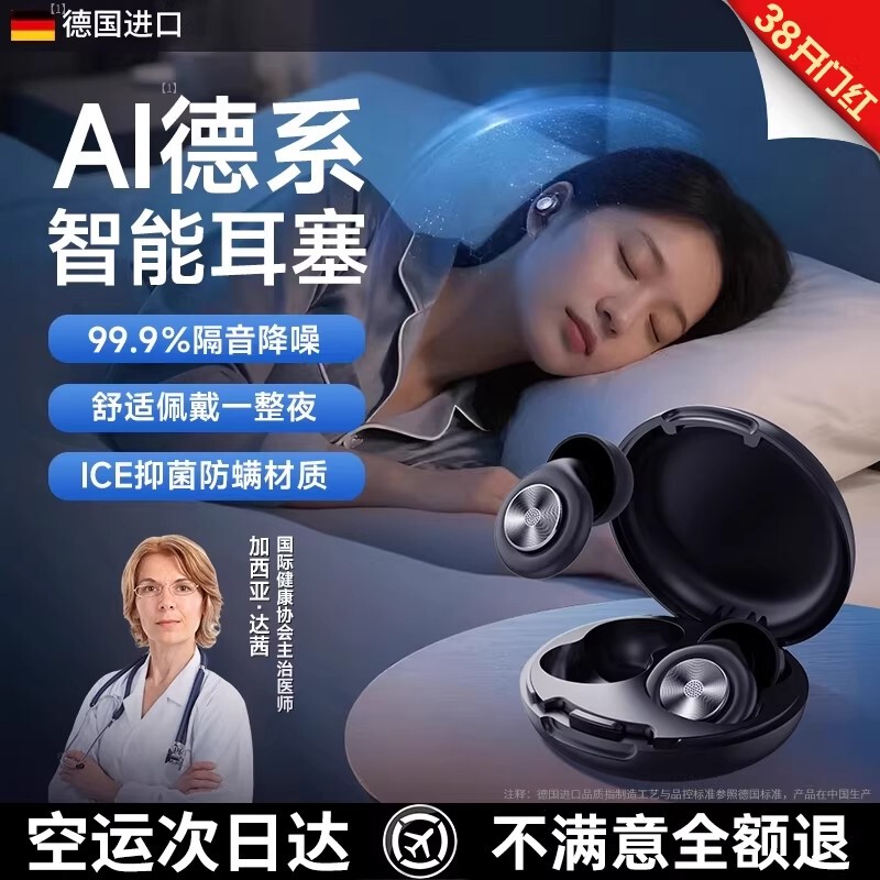 Soundproof Earplugs for Sleeping, Super Soundproof, No Harm to the Ears, Noise Reduction, Anti-Noise, Silicone, Powerful Silencer Soundproof Earplugs for Sleeping, Super Soundproof, No Harm to the Ears, Noise Reduction, Anti-Noise, Silicone, Powerful Silencer