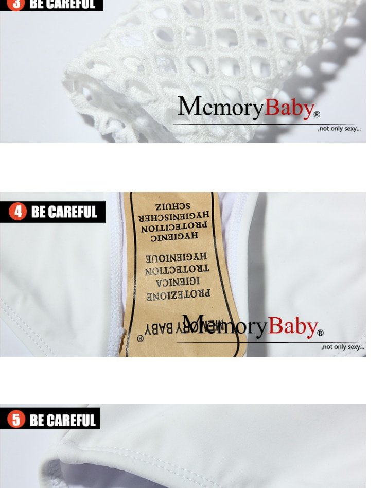 MEMORBABY kỳ nghỉ sản phẩm mới đẹp kỳ nghỉ gió dài tay áo rộng phía trước lưng bảo thủ gợi cảm áo tắm giảm béo - Bộ đồ bơi One Piece đồ bơi liền thân cho bé gái