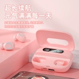 Huawei, apple, oppo, xiaomi, vivo, высококачественные милые качественные совместимые розовые наушники, bluetooth, коллекция 2022