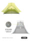Naturehike Galaxy EXT hiking tent outdoor camping camping overnight portable lightweight equipment