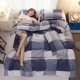Khăn trải giường, ký túc xá sinh viên một mảnh, bộ đồ giường ba mảnh, chăn bông nữ, chăn đơn, nam 1,2 m, 1,5 m, bốn mảnh bộ ga trải giường everon
