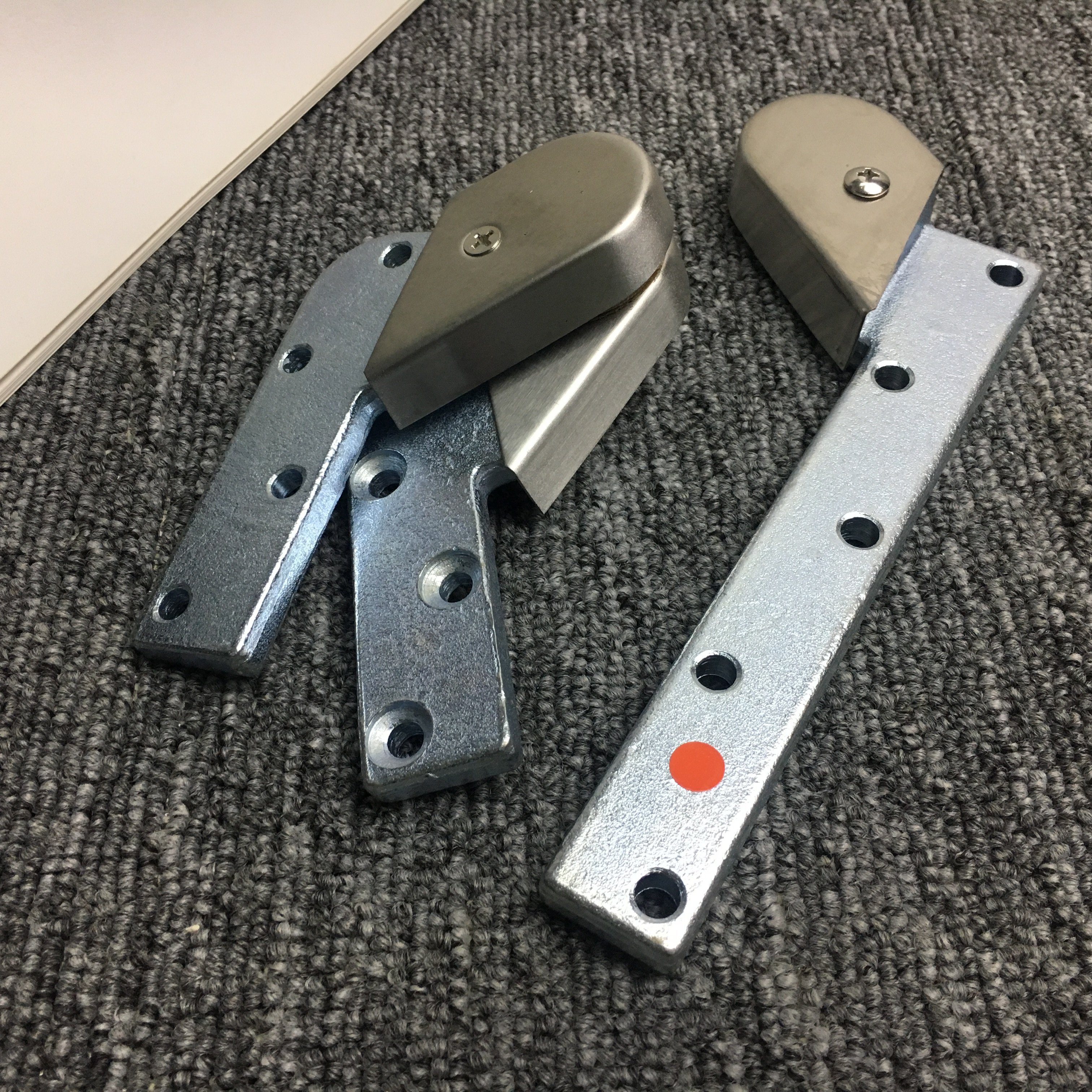 Ground spring eccentric hinge 180 degree ground spring fittings up and down shaft heaven and earth door hinges one-way door hinge