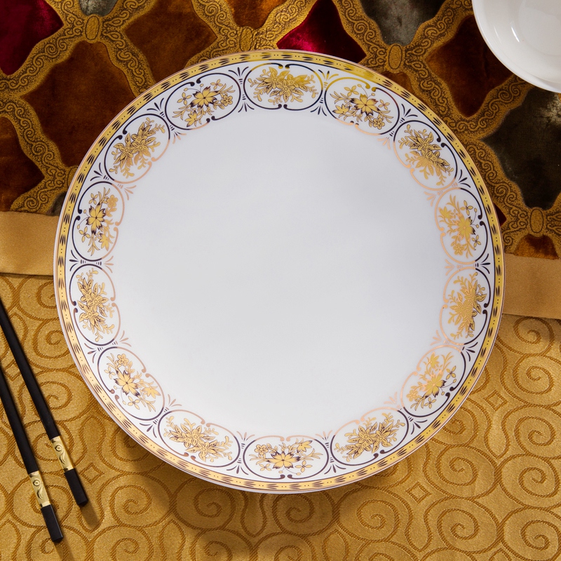 Jingdezhen dishes home ipads porcelain tableware dishes chopsticks Chinese ceramics contracted to use housewarming gift set