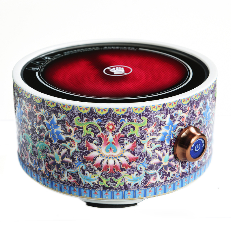 Porcelain enamel TV TaoLu electric tea stove household god boiling tea ware ceramic tea stove tea pot of boiling water glass furnace