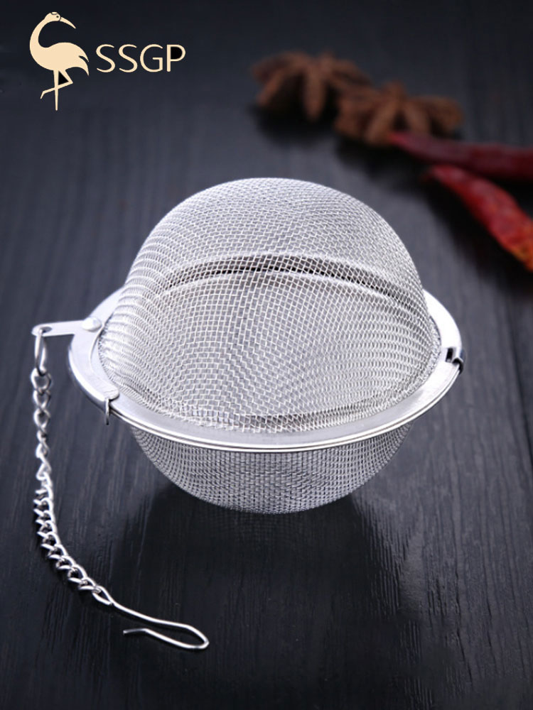304 stainless steel seasoning bag ball marinated ball soup bag stew soup stew meat seasoning box filter ball stew meat cage