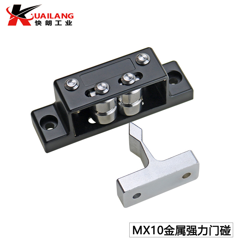 MX10 metal strong door touch spring vigorous door button rolling plug - in button industrial door lock strong lock button