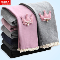 Childrens clothing girls leggings spring and autumn wear casual pants 2021 new foreign style baby spring childrens trousers thin