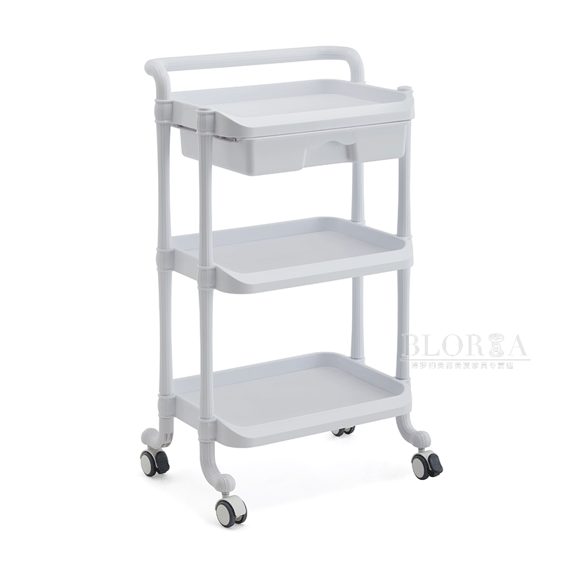 Beauty Salon Small Cart Beauty Medecor Special Shelf Upscale With Drawer Skin Instrument Tool Car