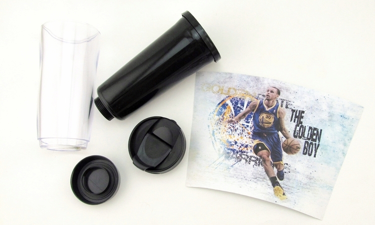 Quạt bóng rổ cung cấp thể thao sáng tạo Kobe James Curry Owen sinh viên giữ bút quà tặng cốc nước 	quần áo bóng rổ nữ giá rẻ