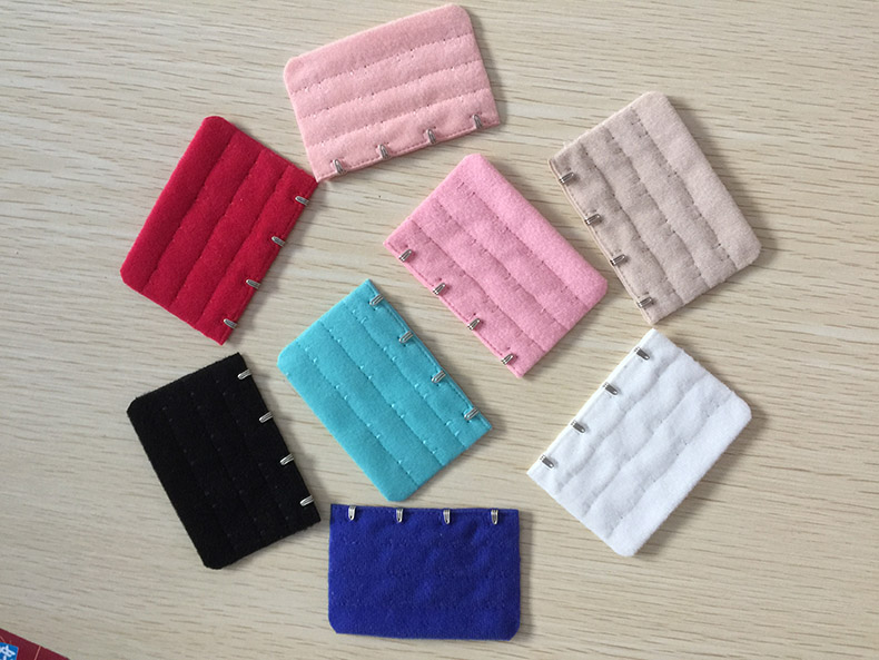 Fangzi Ting áo ngực khóa đồ lót trở lại khóa tăng trưởng khóa khóa cộng với điều chỉnh vành đai khóa dài mở rộng khóa bốn khóa các loại phụ kiện áo lót