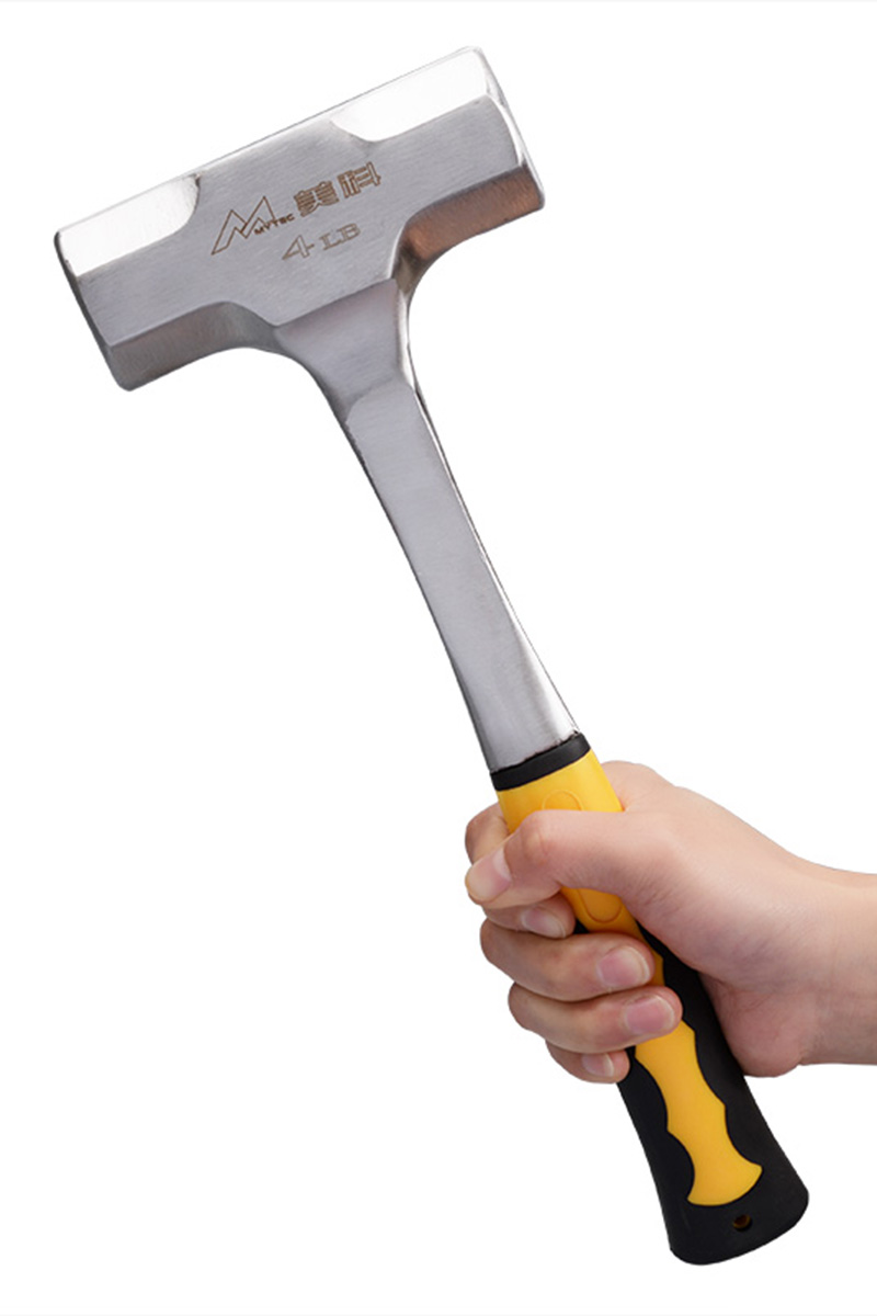 Hand hammer One piece Solid octagonal hammer hammer hammer Square head large hammer Heavy construction tools Pure steel two hammers