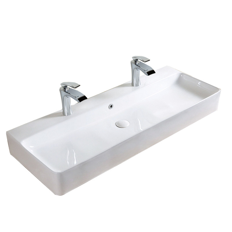 Купить Пользовательские шкафы мытья рук Двойной керамический столик ...